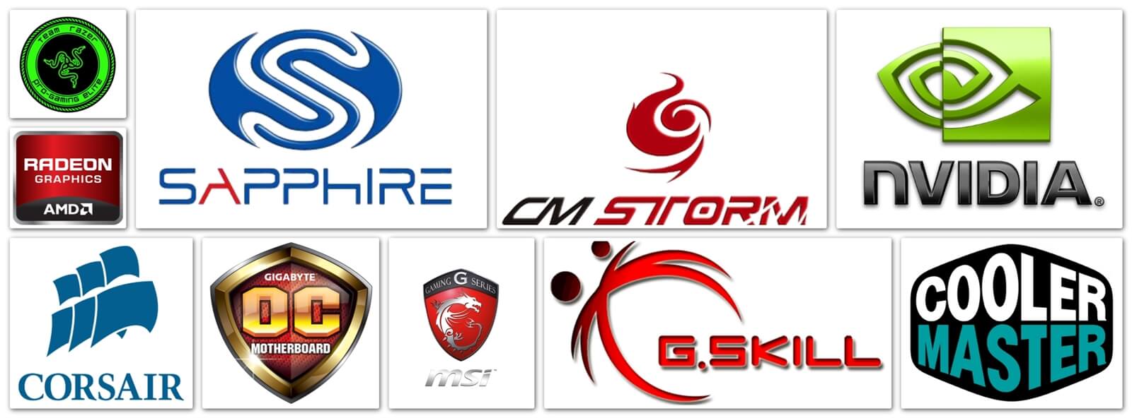 Gaming Computer Companies Logo