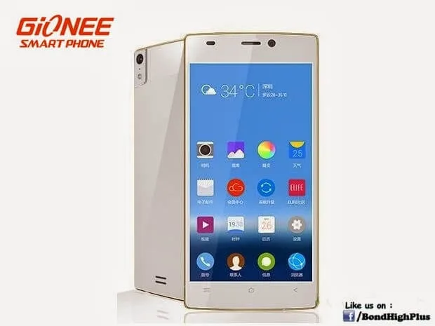 Gionee Elife S5.5: The World’s Thinnest Smartphone at Just 5.5mm