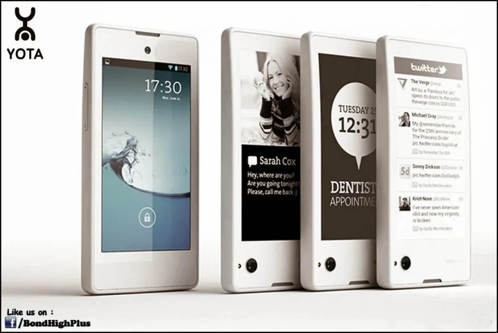 YotaPhone: World’s first dual-screen smartphone