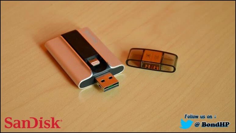 iXpand2B2 final | SanDisk reveals "iXpand", a USB 2.0 Flash drive to increase iPhone, iPad storage | Bond High Plus