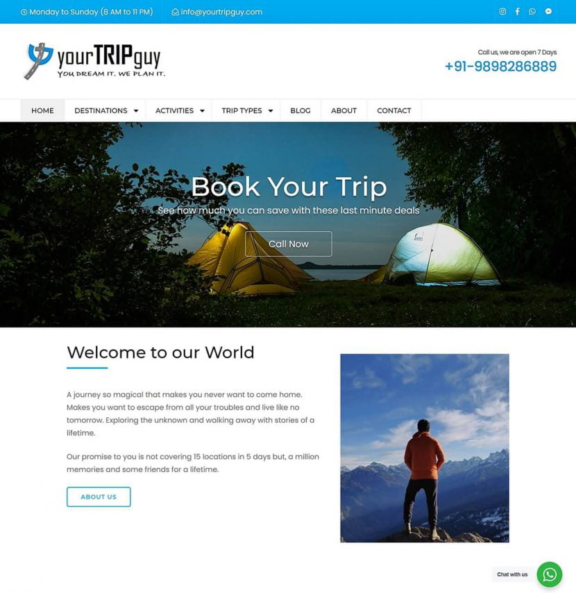 Improve Website Speed: Case Study of yourtripguy.com | Bond High Plus